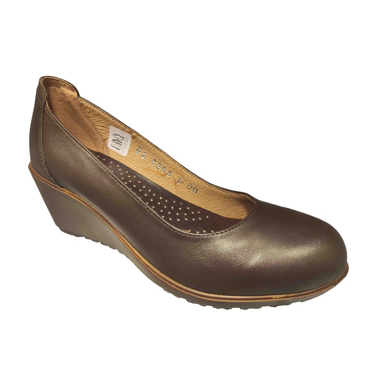 Pantofi Casual Mels, Maro