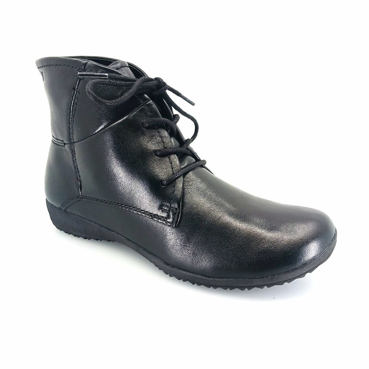 Női bokacsizma Naly 09, Josef Seibel, természetes bőr, fekete, 37