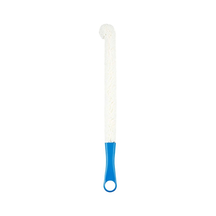 Perie de curatare pentru sticle de vin Cozevdnt, design versatil, material EVA, 42cm, albastra