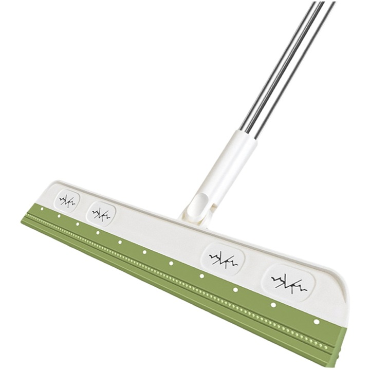 Mop multifunctional din silicon, extensibil si rotativ, pentru diverse suprafete