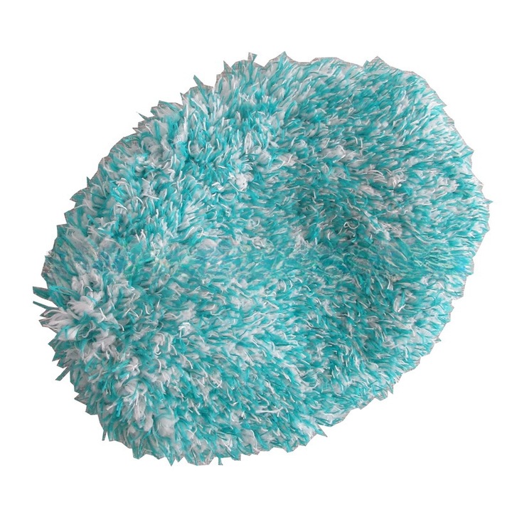 Perie de curatare Cozevdnt, material plusat, design inlocuibil, albastra