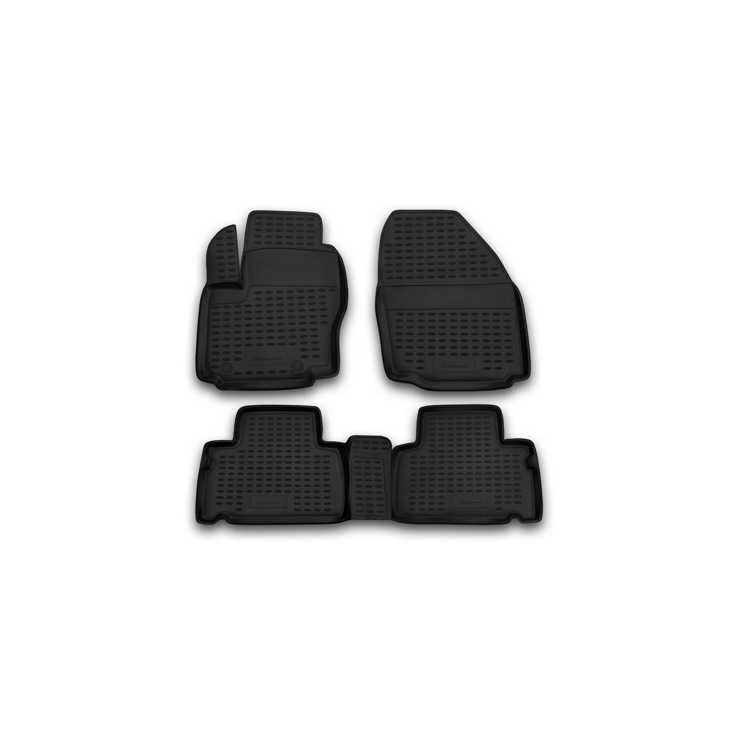 Set 4 covorase auto din cauciuc pentru FORD S-MAX 2006 -> prezent