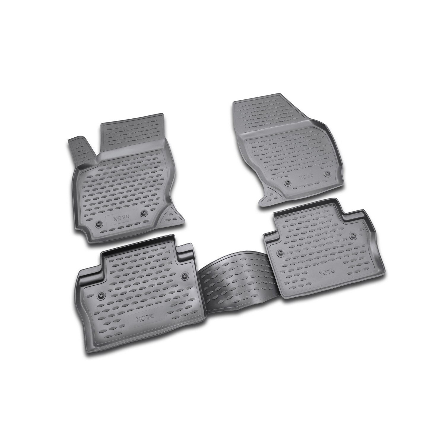 Set 4 covorase auto din cauciuc pentru VOLVO XC70 2007 -> prezent