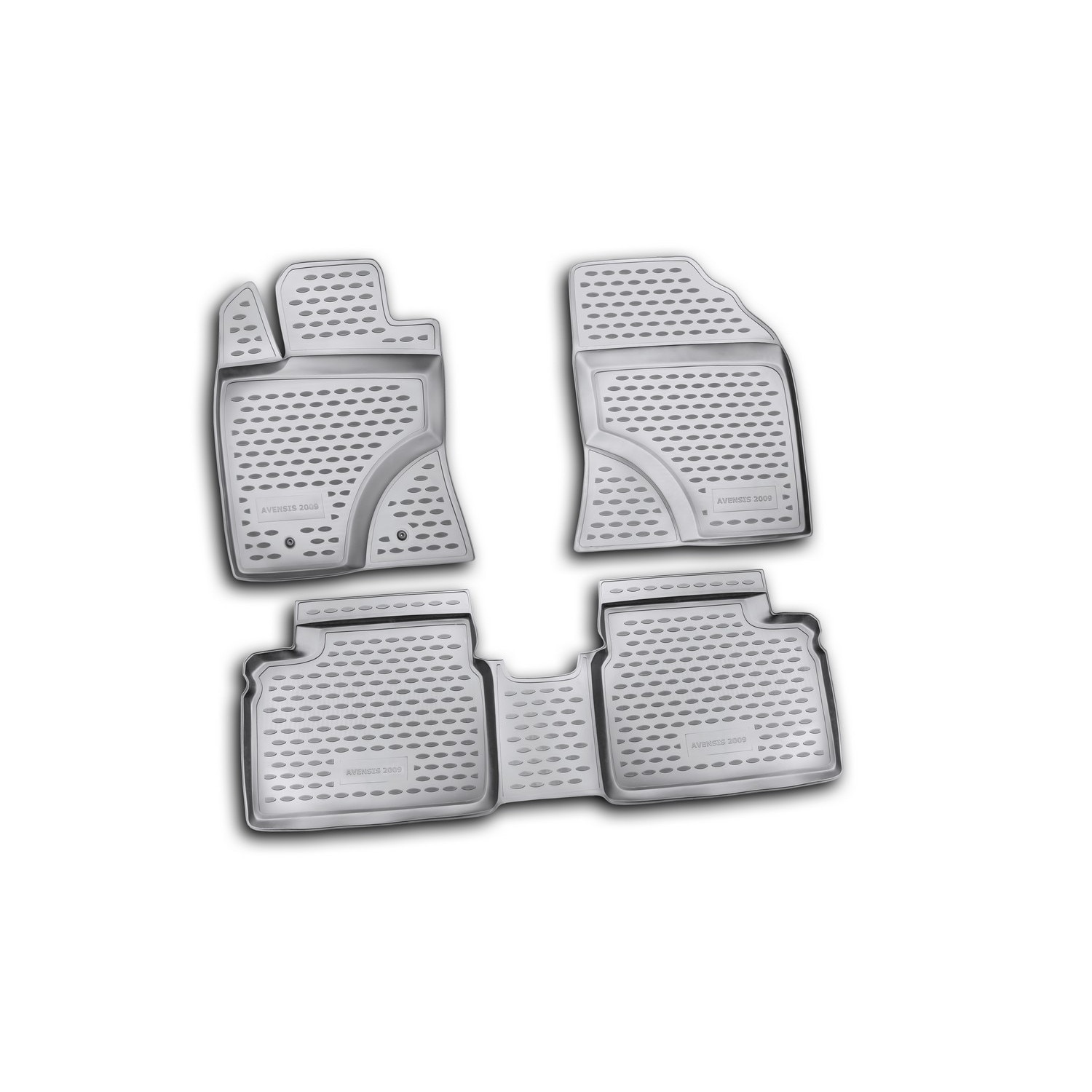 Set 4 covorase auto din cauciuc pentru TOYOTA Avensis 01/2009-2011
