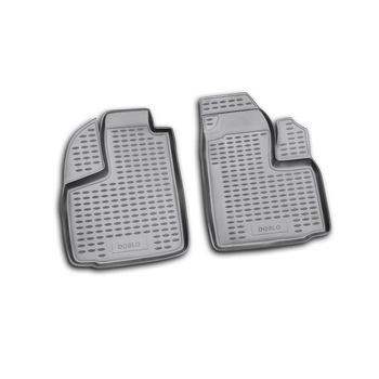 Set 2 covorase auto din cauciuc pentru FIAT Doblo Cargo 2001 -> prezent Set 2 covorase auto din cauciuc pentru FIAT Doblo Cargo 2001 -> prezent