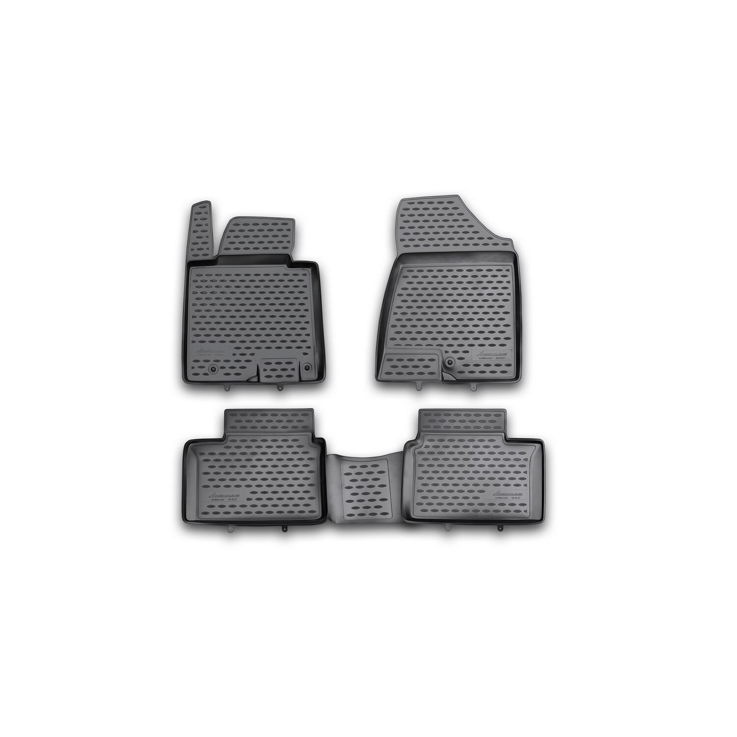 Set 4 covorase auto din cauciuc pentru KIA Cee'd 2012 -> prezent