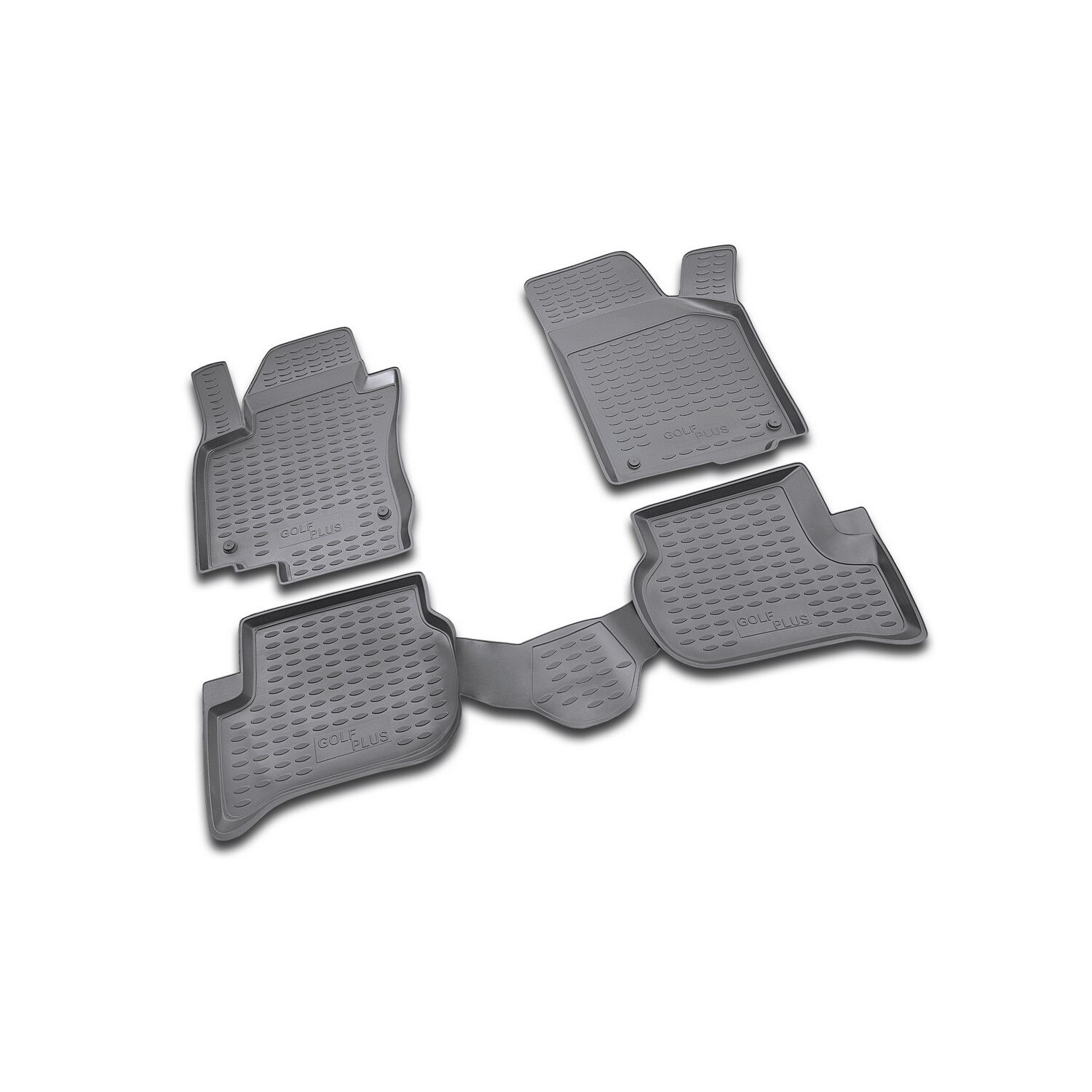 Set 4 covorase auto din cauciuc pentru VW Golf Plus 12/2004 -> prezent