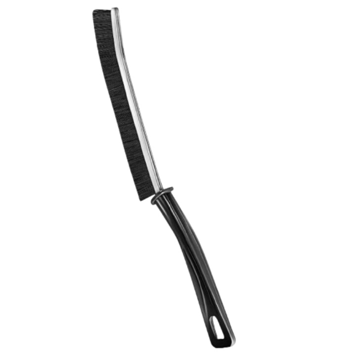 Perie de curatare multifunctionala Cozevdnt, perii duri, design ergonomic, compacta, neagra