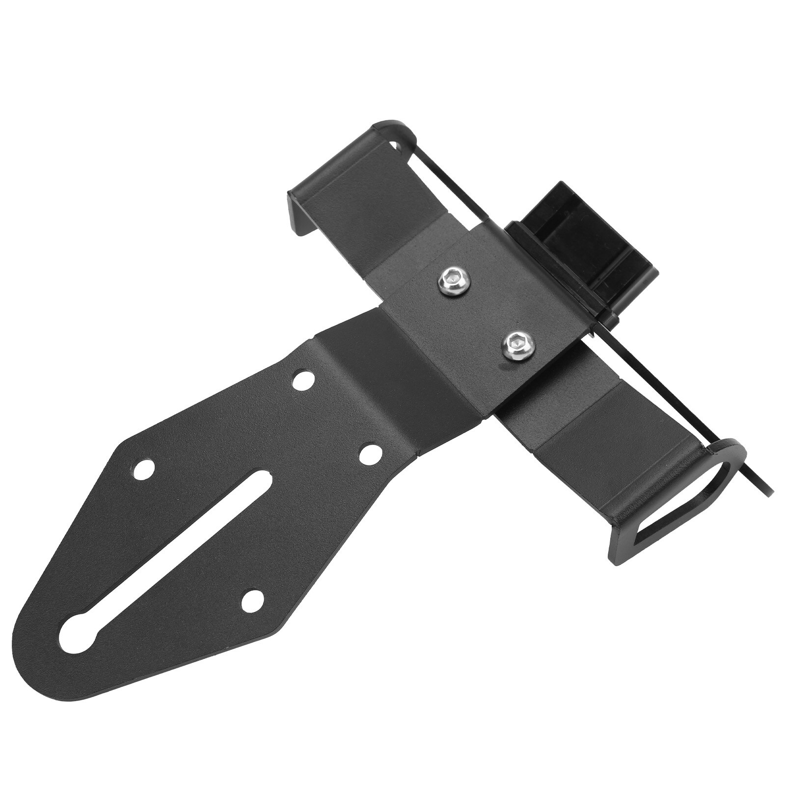 Suport numar motocicleta Fokelyi, din otel carbon cu LED