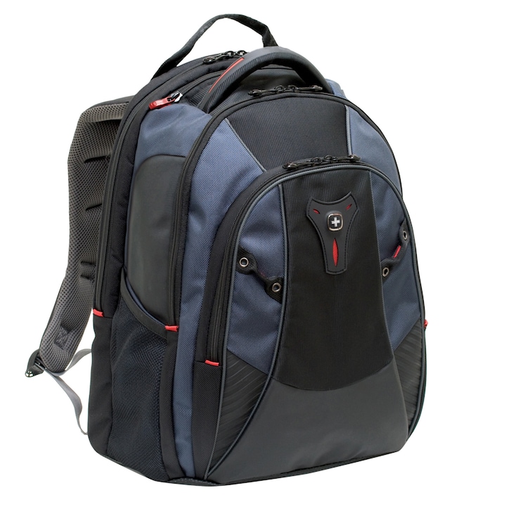 Wenger Mythos laptop táska, 15.6'', Fekete/Kék