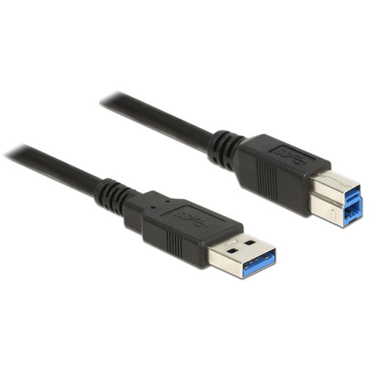 Delock Cable USB 3.0 Type-A male > USB 3.0 Type-B male 1.5 m black