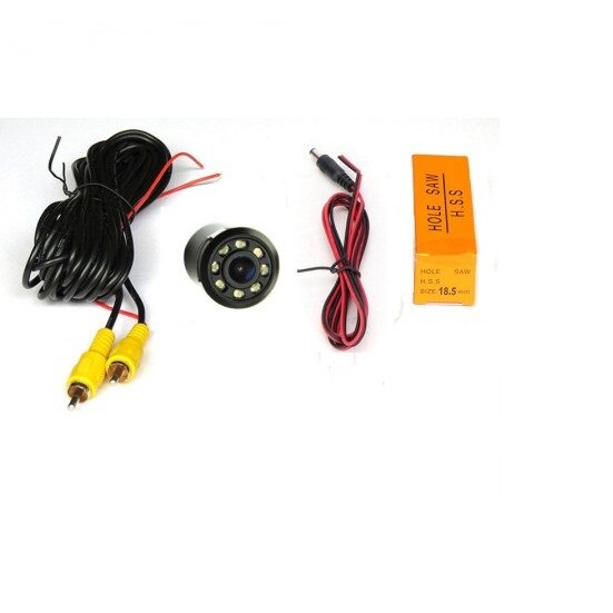 Camera video pentru mers inapoi cu iluminare LED