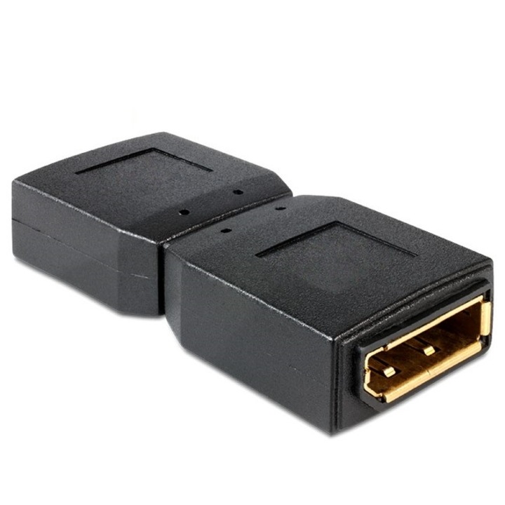 Delock adapter Displayport female > Displayport female Gender Changer