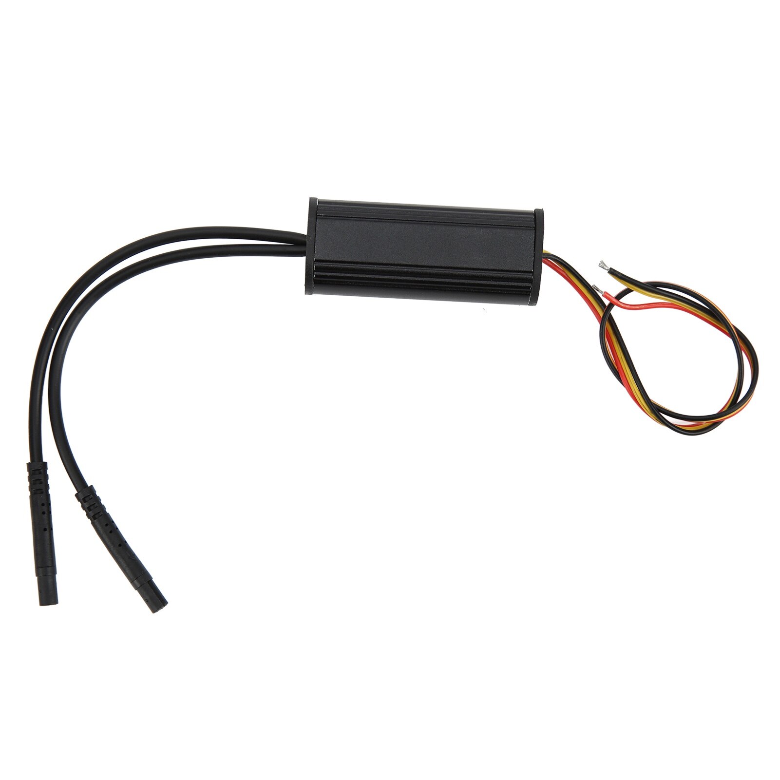 Kit faruri LED Angel Eyes Bizaical, 4 bucati, alb/galben, 131mm