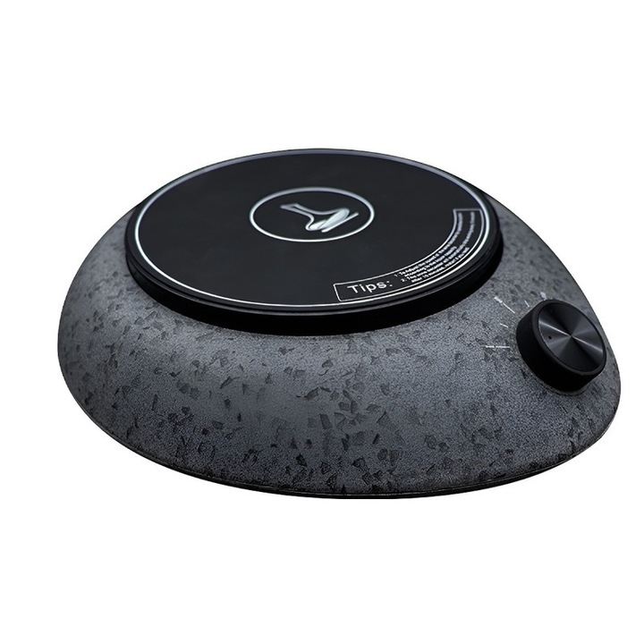 Elektromos forgó boroskancsó, elegáns kivitel, LED-es érintésvezérlés, USB-vel tölthető