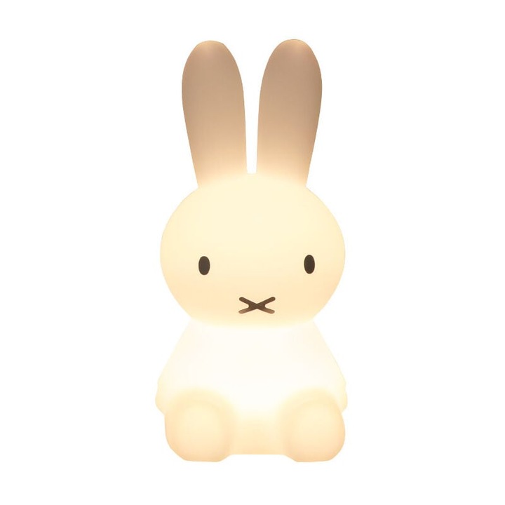 Детска нощна лампа Bunny, закачлив дизайн, нетоксичен материал, USB акумулаторна, преносима