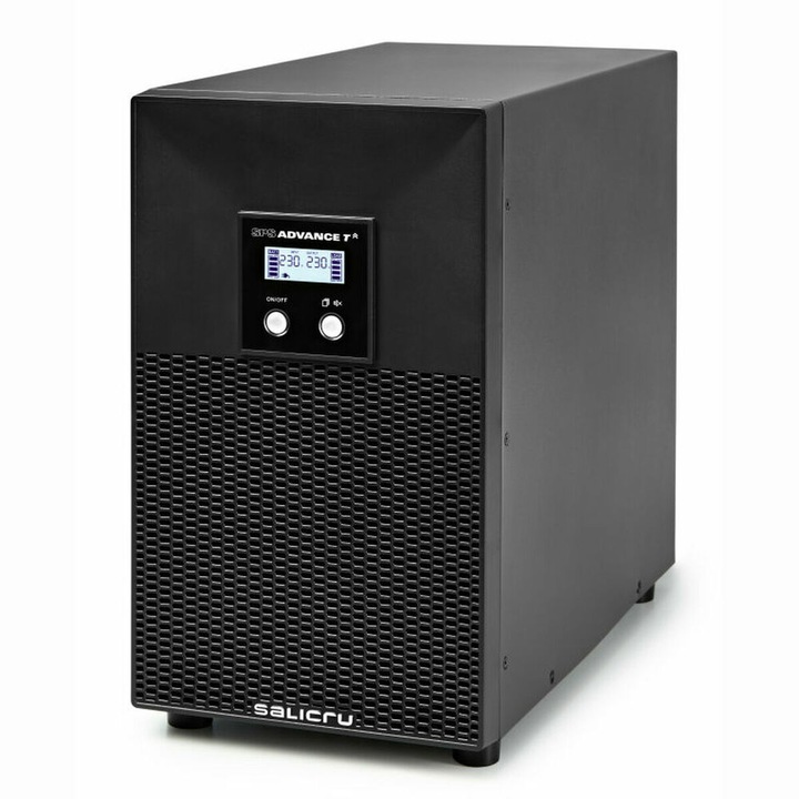Sistem UPS Online Salicru SPS 3000 ADV T, 2100W, negru, 41,6x19,6x34,2cm