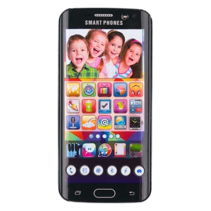 Telefon Mobil Jucarie cu Sunet & Lumini, Negru