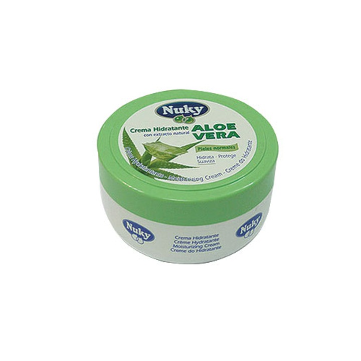 Nuky Хидратиращ крем с алое вера, 200 мл