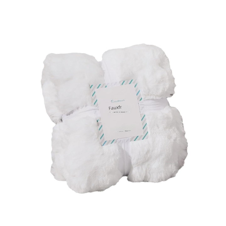 Двойно кадифено одеяло, много дебело, многоцветно, 130x160см