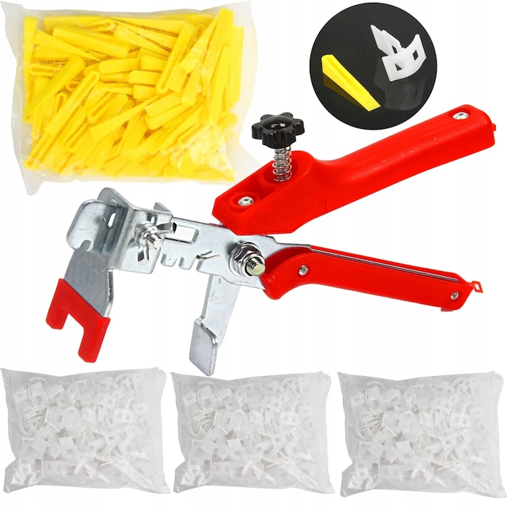 Set cleste sistem de nivelare montare gresie faianta 401 piese (M66062)