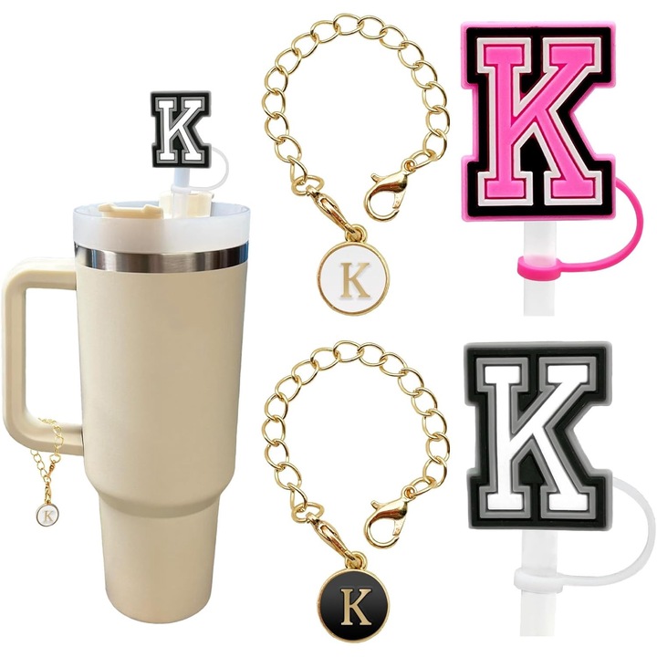 Pandantiv, 2 Accesorii Stanley Cup Scrisoare Pandantiv Nume ID Litere Handler Stanley Roller Personalizat Pandantiv