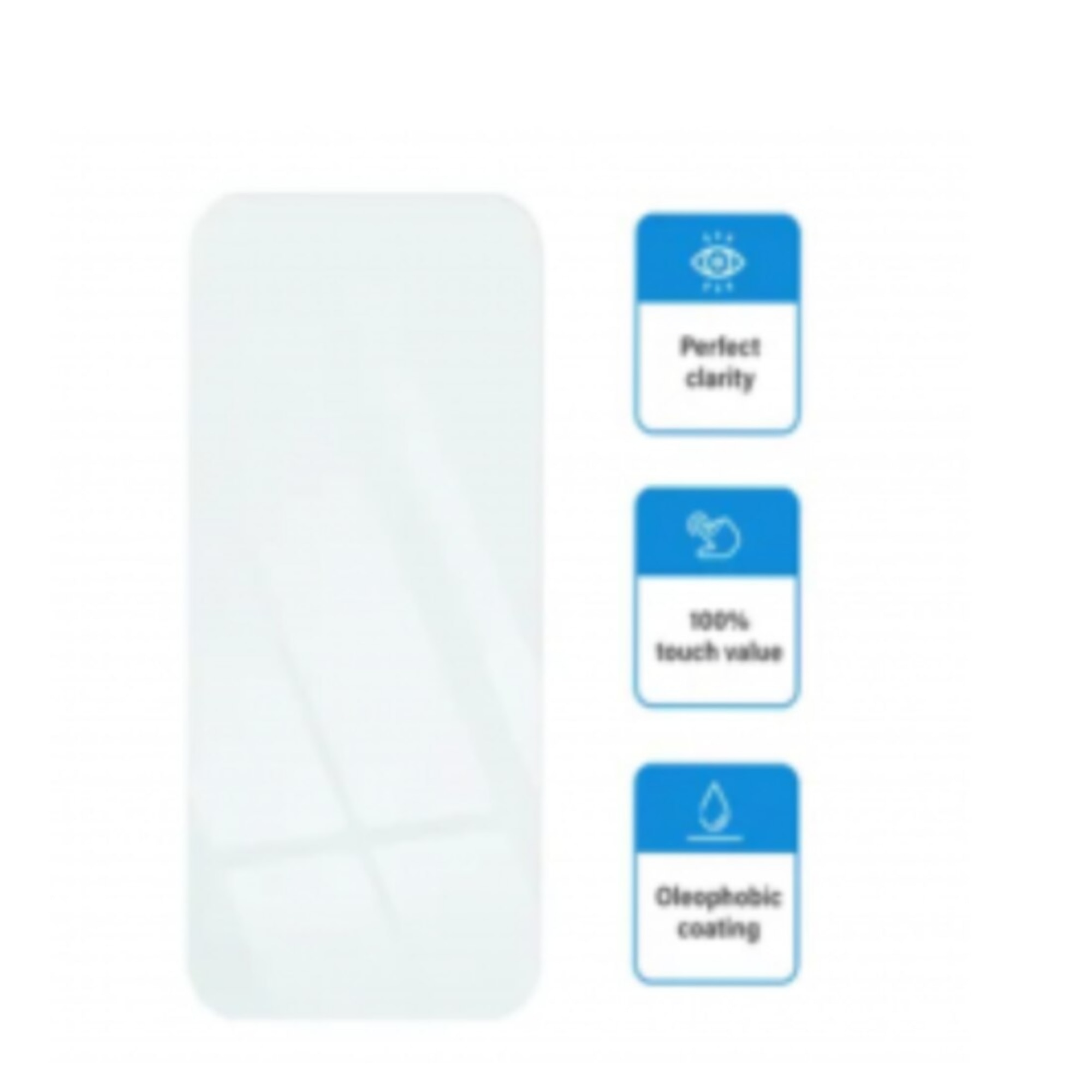 Folie de protectie ecran compatibila cu Huawei Y6 2018, din sticla securizata, Transparenta