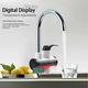 Carmdering EMAGFP-BST3171641-A azonnali vízmelegítő csaptelep, 220V 3000W, tartály nélküli, 360°-ban forgatható, digitális kijelző, 2 másodperces fűtés, szivárgásvédelem, többszínű