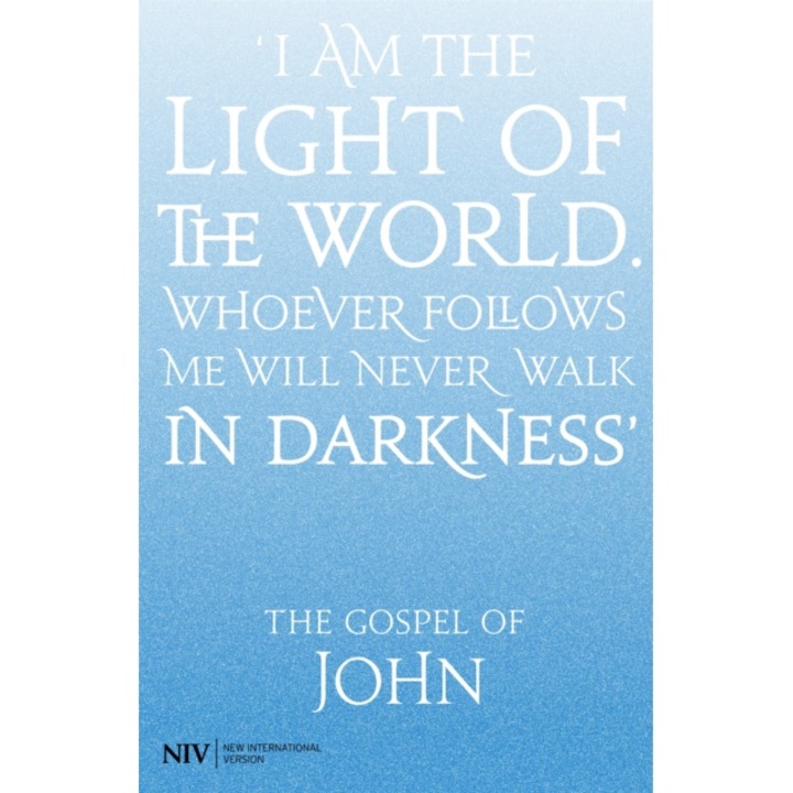 Niv Gospel Of John - New International Version