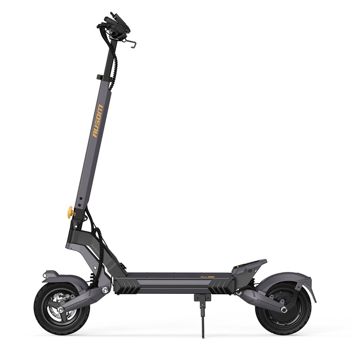 Elektromos roller, Ausom L2, 10 hüvelykes, 1104 W, 45 km/h, 70 km hatótáv, fekete, felnőtteknek