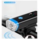Lanterna bicicleta RorAem, USB, 4 moduri de iluminare, 120 decibeli, detectare inteligenta