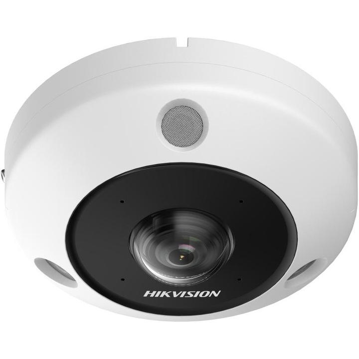 Hikvision DS-2CD6365G1-IVS(1.16MM) 6MP Fisheye IP megfigyelő kamera, érzékelő: 1/1.8"