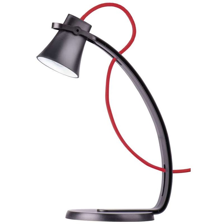 Lampa de birou George negru, Emos