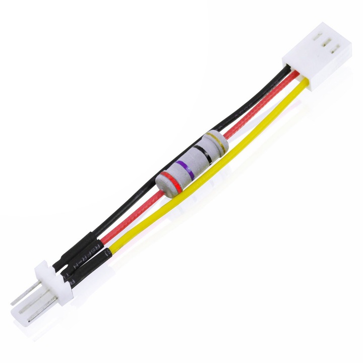 Regulator de tensiune pentru ventilator, AABCOOLING C20, 3-Pin, 10cm, 27 Ohm, 3W, Multicolor