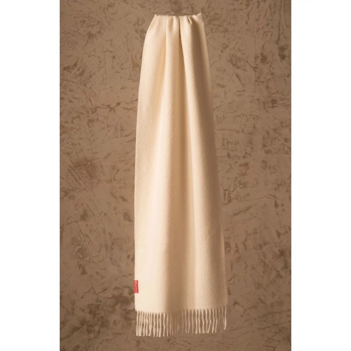 Esarfa unisex Jamas ecru