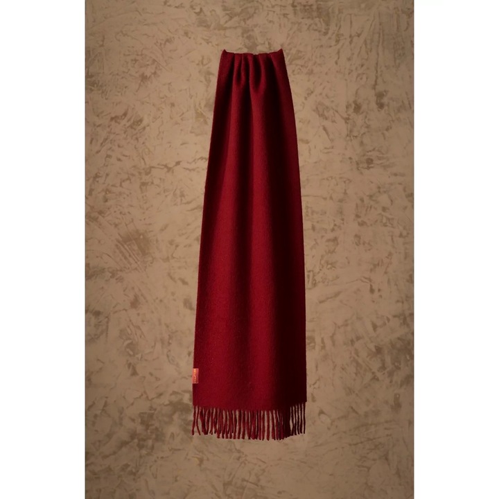 Esarfa unisex Jamas grena