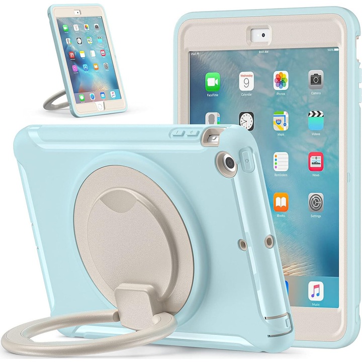 Husa pentru iPad Pro 12.9" (2021), cu Suport si Mecanism de Prindere