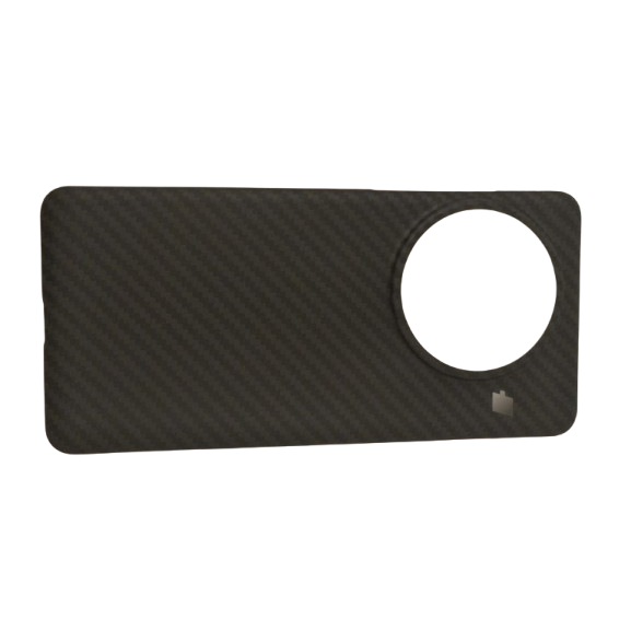 Husa pentru OnePlus 13, fibra de carbon, aramid kevlar, Negru