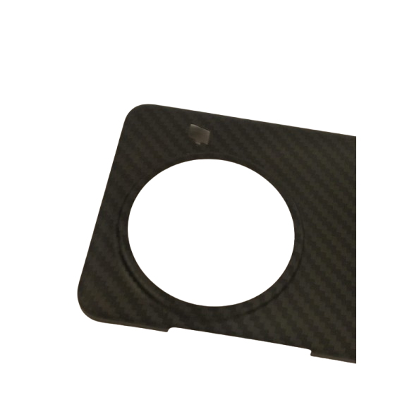 Husa pentru OnePlus 13, fibra de carbon, aramid kevlar, Negru