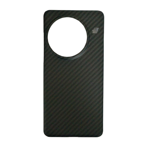 Husa pentru OnePlus 13, fibra de carbon, aramid kevlar, Negru