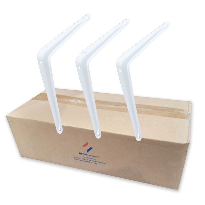 Consola Suport pentru raft 1 Box/20 buc, Yalion Consola, Alb, 75 x 150mm