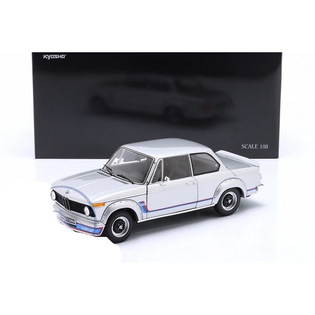 Macheta BMW 2002 Turbo argintiu - 1/18 Kyosho - eMAG.ro