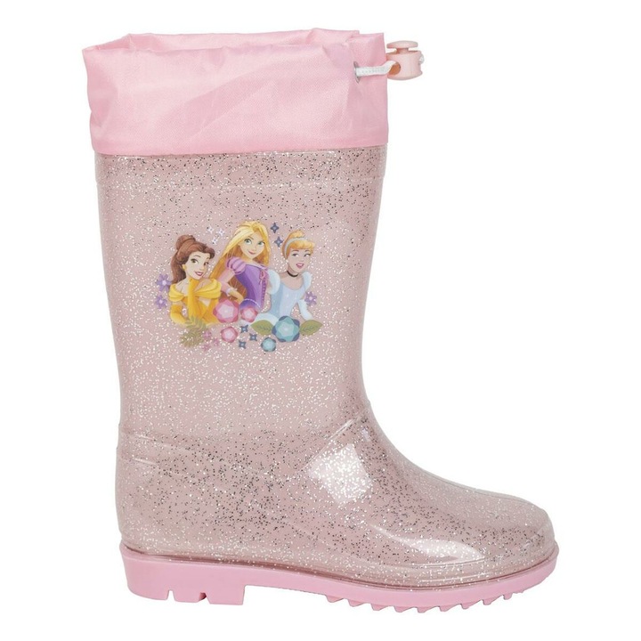 Cizme de apa pentru copii Disney Princess, 463676, Multicolor