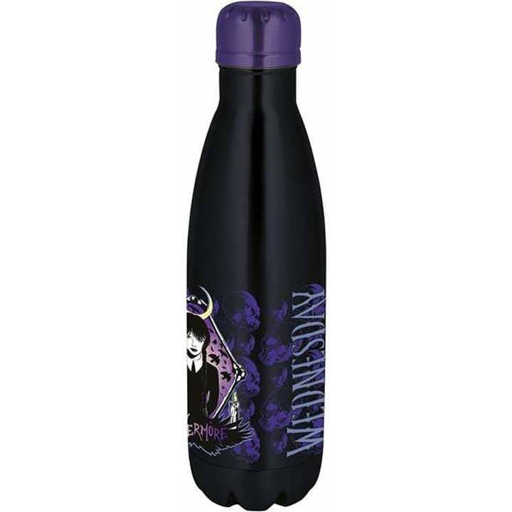 Sticla de apa Wednesday 780 ml, set antrenament, multicolor, pentru copii 3+ ani