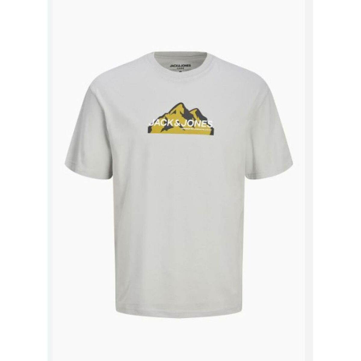 JACK&JONES JUNIOR JCOMOUNTAIN Logo Tee SS Crew Neck SN Jnr, T-Shirt Bambino, Black