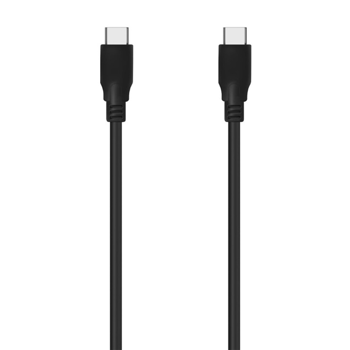 Cablu USB-C la USB-C, Aisens, A107-0703, Negru, 1.5m