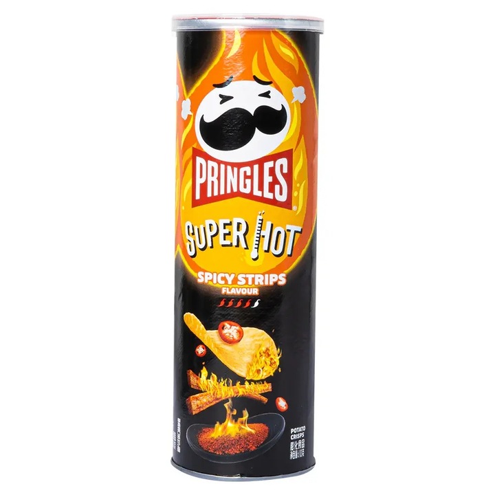 Pringles, Super Hot, Spicy Strips