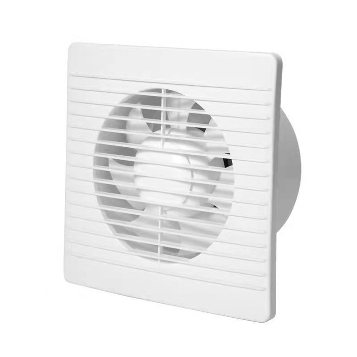 Ventilátor, elszívó, alkalmas fürdőszobába, konyhába, irodába, WC-be (8 hüvelyk, 180 mm nyílás)