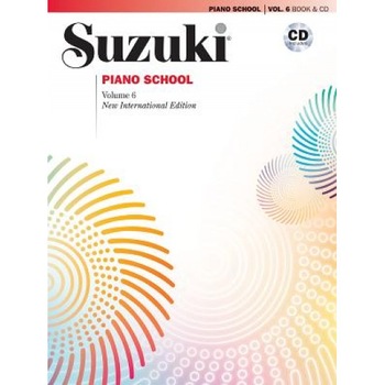 Suzuki Piano School, Vol 6: Book & CD, Alfred Publishing (Author) Suzuki Piano School, Vol 6: Book & CD, Alfred Publishing (Author)