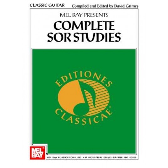 Mel Bay Presents Complete Sor Studies, Fernando Sor (Author)